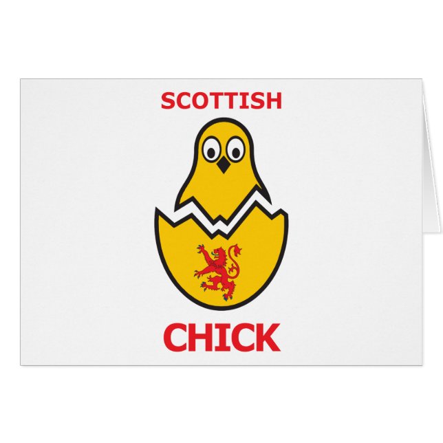 Scottish Chick (Voorkant Horizontaal)