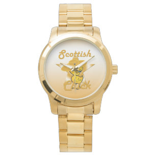 Scottish Chick #10 Horloge