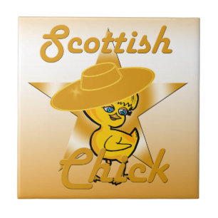 Scottish Chick #10 Tegeltje