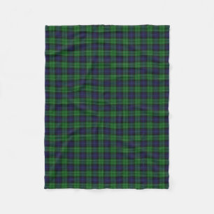 Scottish Clan Abercrombie Classic Tartan Fleece Deken