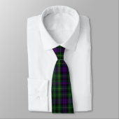 Scottish Clan Abercrombie Tartan Pset Pattern Stropdas (Gebonden)