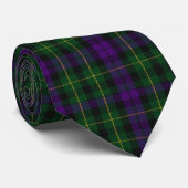 Scottish Clan Abercrombie Tartan Pset Pattern Stropdas (Opgerold)