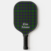 Scottish Clan Adams Tartan Custom Pickleball Paddle (Voorkant)