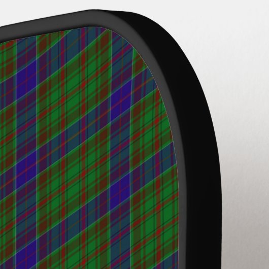 Scottish Clan Adams Tartan Custom Pickleball Paddle (Links Detail)