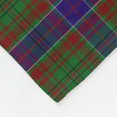 Scottish Clan Adams Tartan Pset Fleece Deken (Hoek)