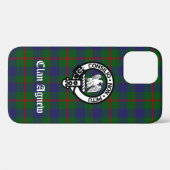 Scottish Clan Agnew Crest & Tartan Case-Mate iPhone Case (Achterkant (horizontaal))