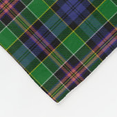 Scottish Clan Allison Tartan Pset Fleece Deken (Hoek)