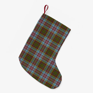 Scottish Clan Anderson Tartan Pattern Kleine Kerstsok