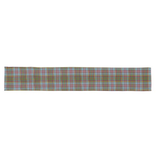 Scottish Clan Anderson Tartan Pset Lange Tafelloper (Horizontaal)