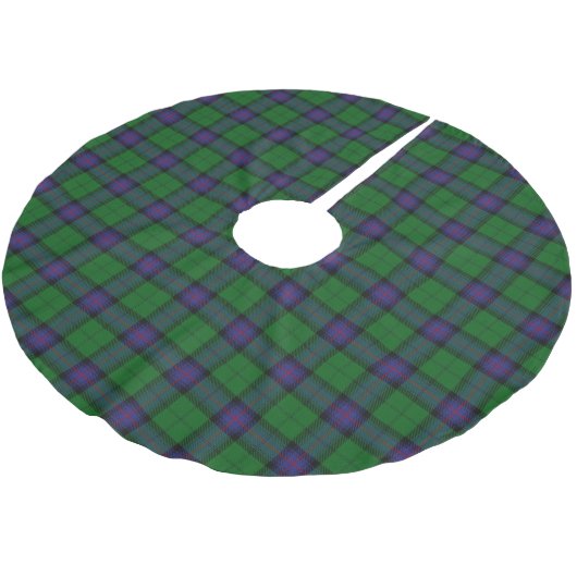 Scottish Clan Armstrong Tartan Kerstboom Rok (Gekanteld)