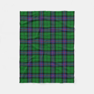 Scottish Clan Armstrong Tartan Pset Fleece Deken