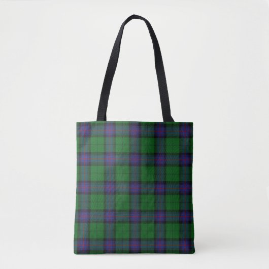 Scottish Clan Armstrong Tartan Pset Tote Bag (Voorkant)