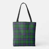 Scottish Clan Armstrong Tartan Pset Tote Bag (Achterkant)