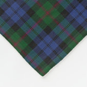 Scottish Clan Baird Classic Tartan Fleece Deken (Hoek)