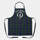 Scottish Clan Baird Crest Tartan Schort (Voorkant)