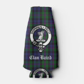 Scottish Clan Baird Tartan Pset Flesjeskoeler (Voorkant)