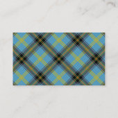 Scottish Clan Bell Tartan Pset Visitekaartje (Achterkant)