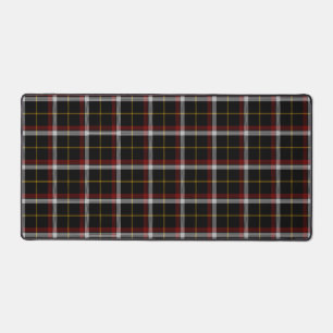 Scottish Clan Black Tartan Pset Bureaumat