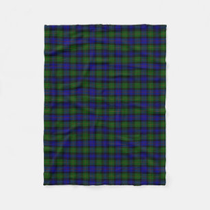 Scottish Clan Bonner Tartan Pset Fleece Deken