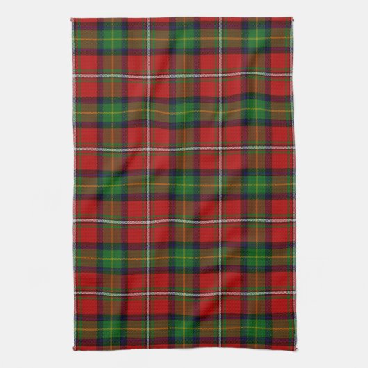 Scottish Clan Boyd Tartan Pset Theedoek (Verticaal)