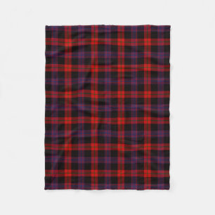 Scottish Clan Brown Tartan Pset Fleece Deken