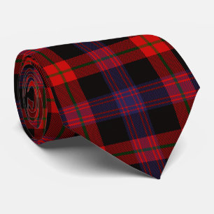 Scottish Clan Brown Tartan Pset Stropdas