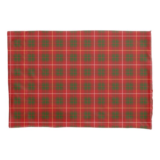 Scottish Clan Bruce Tartan Kussensloop (Voorkant)