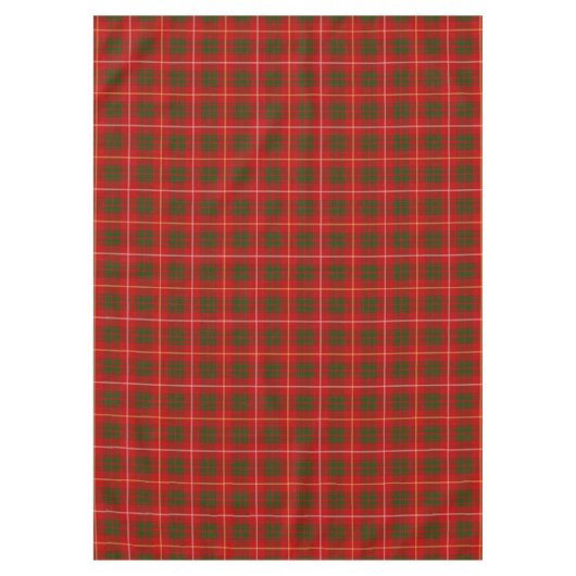 Scottish Clan Bruce Tartan Pset Tafelkleed (Voorkant)