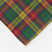 Scottish Clan Buchanan Classic Tartan Fleece Deken (Hoek)