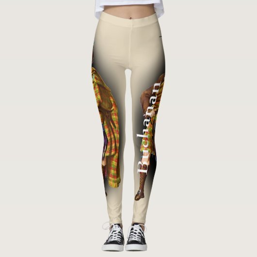 Scottish Clan Buchanan door R.R. McIan Leggings (Voorkant)