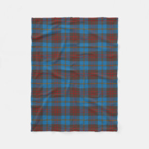 Scottish Clan Cameron Hunting Tartan Pset Fleece Deken