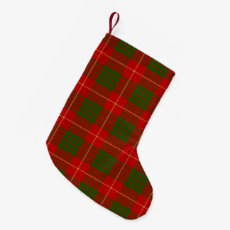 Scottish Clan Cameron Tartan Pattern Kleine Kerstsok