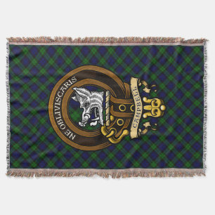 Scottish Clan Campbell Badge en Crest Deken