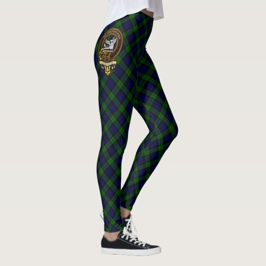 Scottish Clan Campbell Badge en Crest Leggings (Rechts)