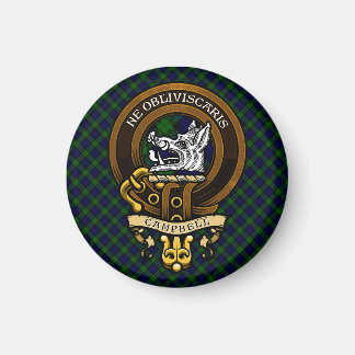 Scottish Clan Campbell Badge en Crest Magneet