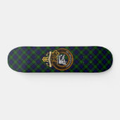 Scottish Clan Campbell Badge en Crest Skateboard (Horizontaal)