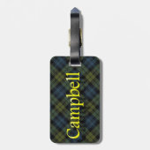 Scottish Clan Campbell Bagagelabel (Achterkant verticaal)