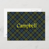 Scottish Clan Campbell Briefkaart (Voorkant / Achterkant)