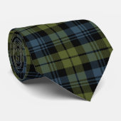 Scottish Clan Campbell Tartan Pset Stropdas (Opgerold)
