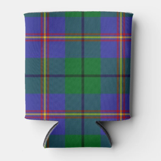 Scottish Clan Carmichael Tartan Pset Blikjeskoeler (Voorkant)