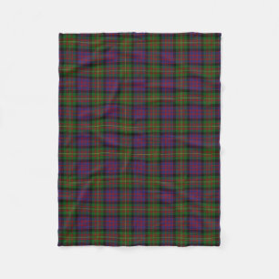 Scottish Clan Carnegie Classic Tartan Fleece Deken