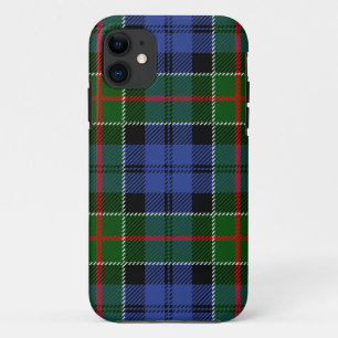 Scottish Clan Colquhoun Tartan Pset iPhone 11 Hoesje