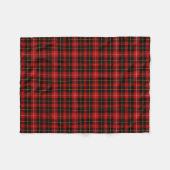 Scottish Clan Connel Tartan Pset Fleece Deken (Voorkant (Horizontaal))