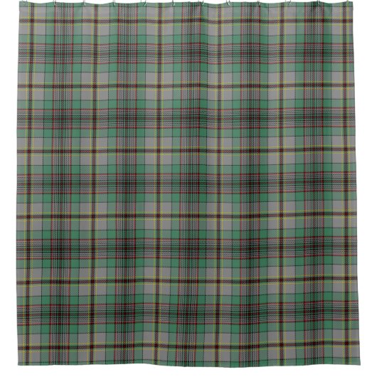 Scottish Clan Craig Tartan Pset Douchegordijn (Voorkant)