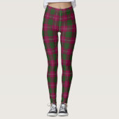 Scottish Clan Crawford Tartan Leggings (Voorkant)