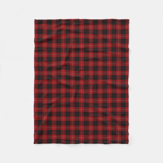 Scottish Clan Cunningham Classic Tartan Fleece Deken (Voorkant)