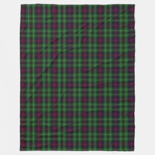 Scottish Clan Cunningham Classic Tartan Pset Fleece Deken