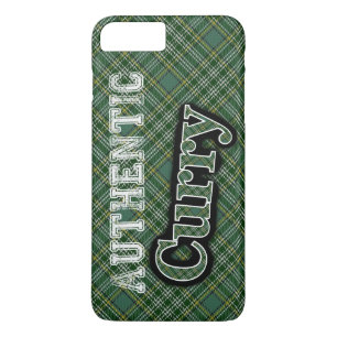 Scottish Clan Currie Curry Tartan Celebration iPhone 8 Plus / 7 Plus Hoesje