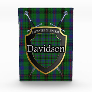 Scottish Clan Davidson Tartan Fotoblokken