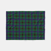 Scottish Clan Davidson Tartan Plays Fleece Deken (Voorkant (Horizontaal))